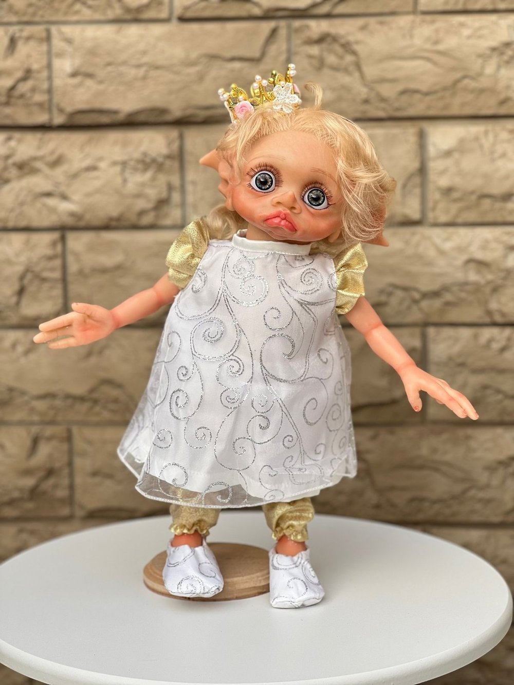 Кукла мягконабивная 40см в пакете (FA-139)