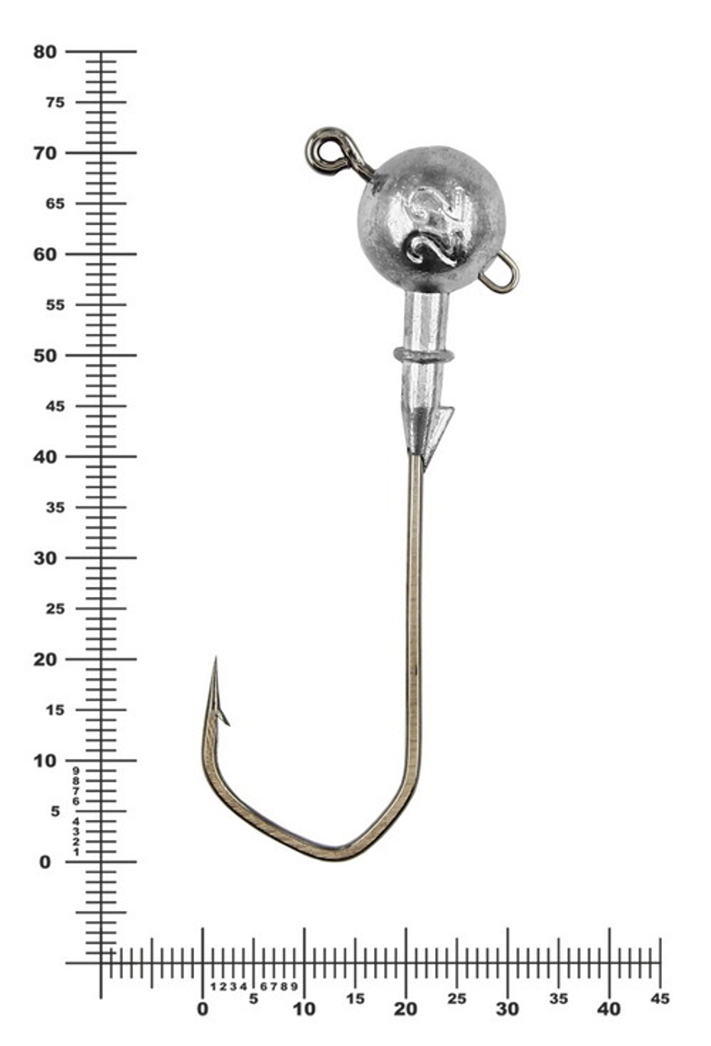 Джиг некрашеный Stinger Eye Jig, крючок Vido Craft VD-079 6/0 (3шт/уп)