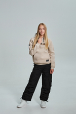 Худи дл/р с начесом д/м LEYZ 10039