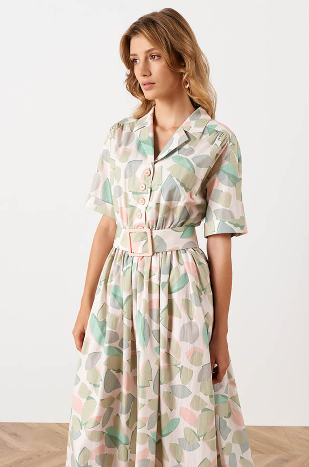 51552 Платье женское (мультиколор)