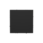 Выключатель встраиваемый VOLTUM S70 одноклавишный 10А, (графит)