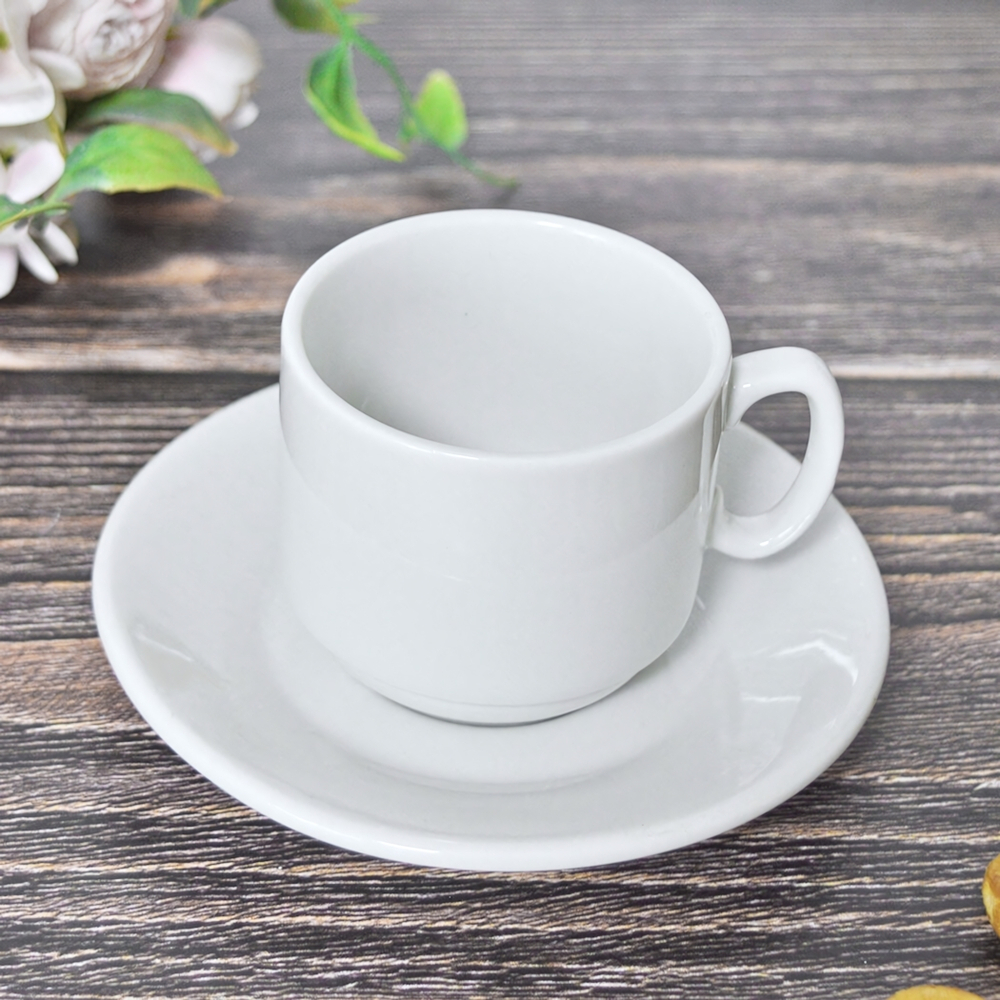 Кофейная пара 100мл форма Мокко Без деколи