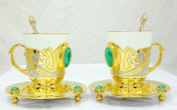 Набор на две персоны "Малахит"