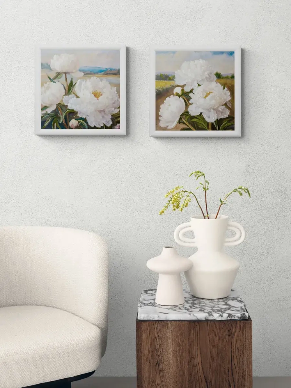 Картина на стену интерьерная на холсте 34*34 см