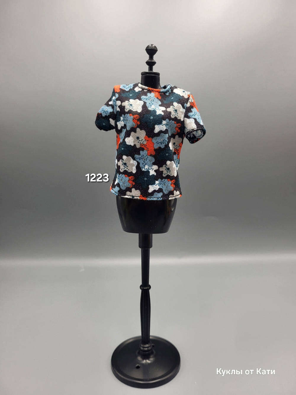 Одежда для куклы Барби винтаж футболка 1223