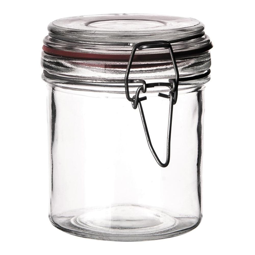 Банка для подачи и хранения 135 мл стекло с крышкой и бугельным замком d 7,7 см h6,7 см P.L.