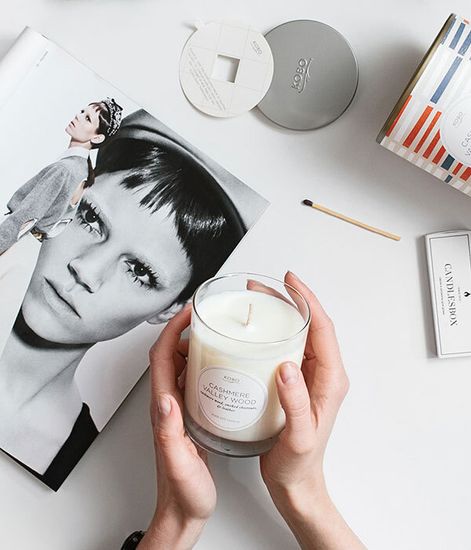 Cashmere Valley Wood, свеча Natural Math, Kobo Candles