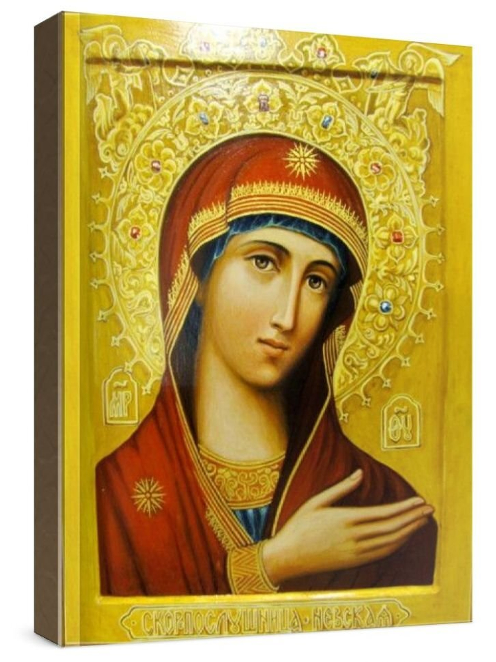 Невская Скоропослушница (рукописная икона)