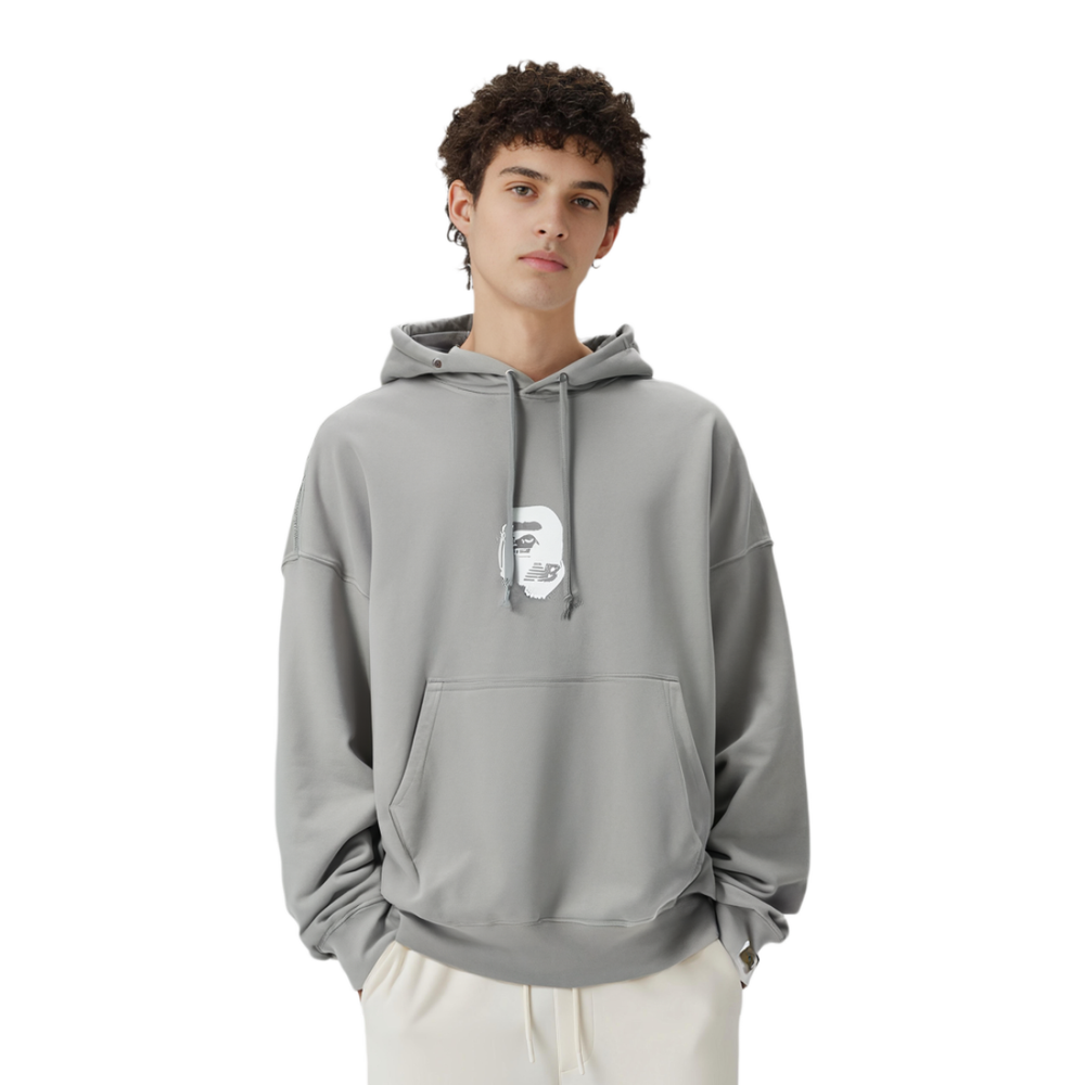 Толстовка New Balance x A BATHING APE Logo, BASW3000-GYX