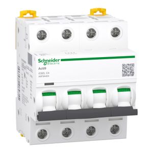 SE Acti 9 iC60L Автоматический выключатель 4P 4A (C), Schneider Electric, , A9F94404