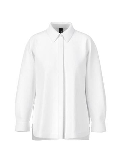 Marc Cain Рубашка удлиненная с потайной планкой