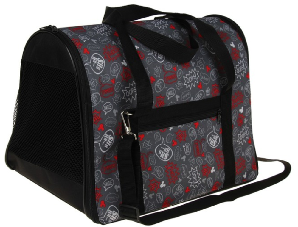 Сумка-переноска FLIP ПРИНТ разм. M 43*27*30 Rich Breed (PerseiLine)