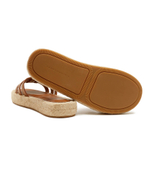 Кожаные шлепанцы Tommy Hilfiger - коричневый(FW0FW07745)