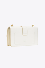 CLASSIC LOVE BAG ONE PAINTED STUDS - white