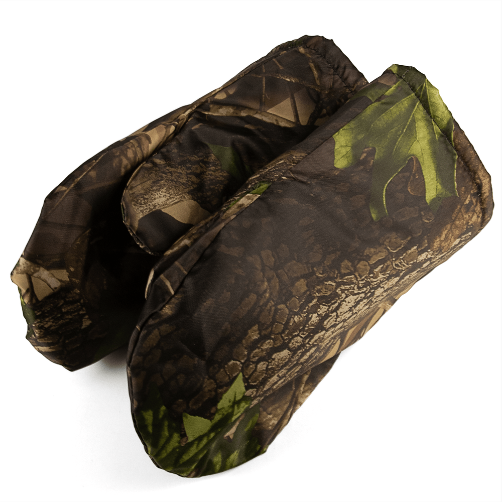 Варежки камуфляжные Norfin (7904-05) с мембраной, шерсть, Оксфорд, Лес