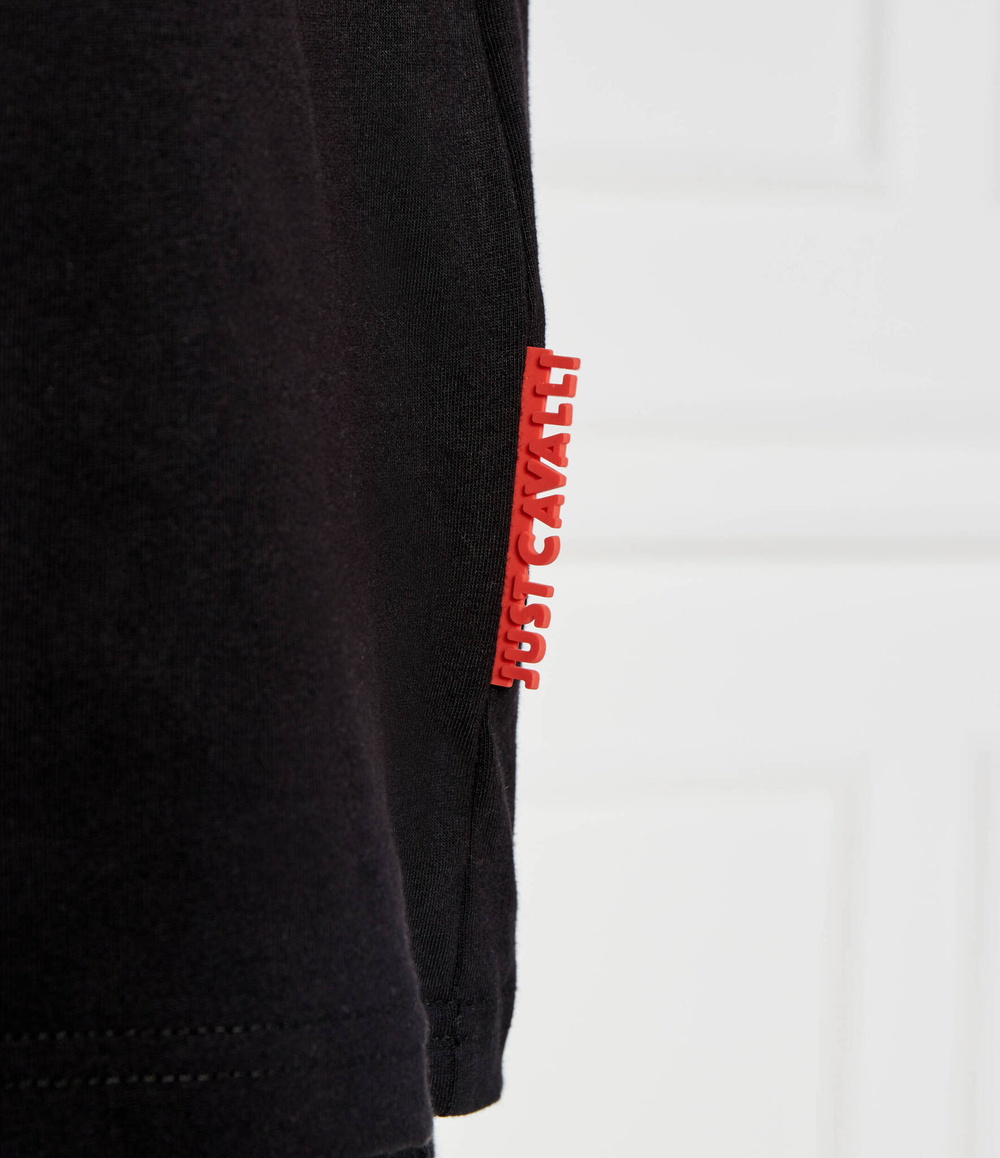 Футболка FLOCK LOGO Just Cavalli - черный(76OAH6R2J0001)