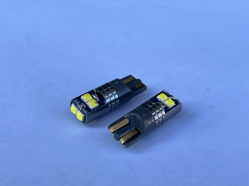 T10 - W5W (6 диодов) / Автолампа светодиодная (2 шт. / комплект)