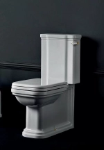 Унитаз напольный Kerasan Waldorf 4117 с бачком 4179 Белый/ручка золото