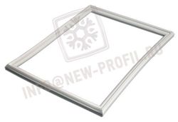 Уплотнитель двери 156*66 для холодильного шкафа Inter-550Т (глухая или стеклянная дверь).