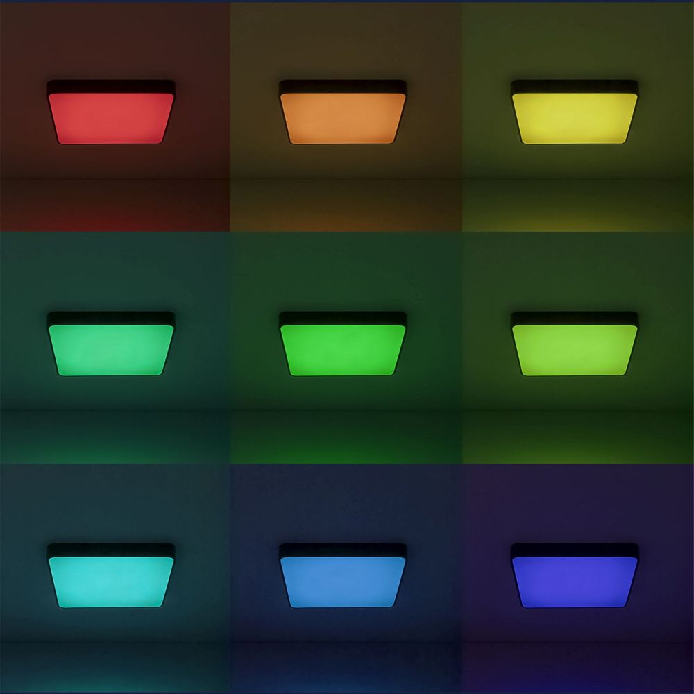 Citilux Купер CL724K70G1 LED RGB Светильник с пультом Чёрный