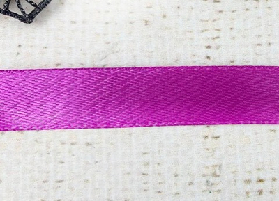 Лента атласная, ш. 2,5 см, фиолетовый