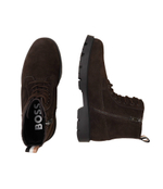 Кожаные трапперы adley BOSS BLACK - коричневый(50503650)