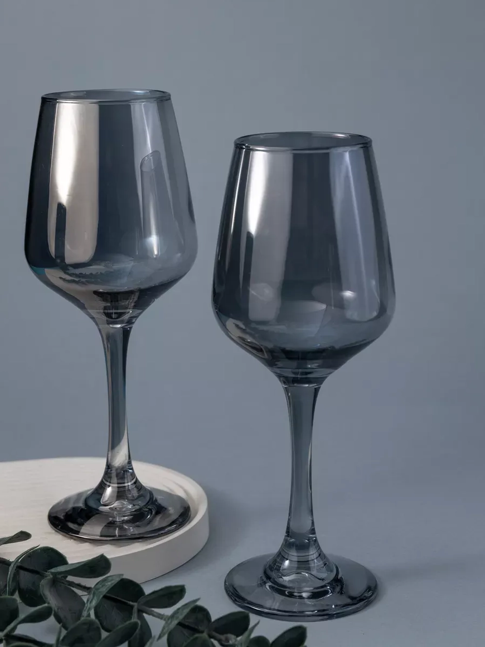 Набор бокалов для вина, 365 мл, 6 шт. серые