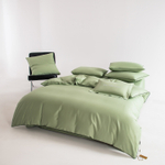 КПБ Однотонный Сатин Элитный OCE012, Евро, 4 наволочки