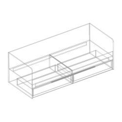 Кровать «Лео» с 2 ящиками