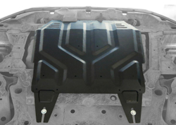 Защита картера и КПП AutoMax для Citroen C4 Aircross (V - 1.6; 2.0) 2012-2016/Citroen C-Crosser (V - 2.2D; 2.4) 2007-2013/Mitsubishi ASX (V - все) 2010-2020/Mitsubishi ASX I рестайлинг (V - 1.6) 2020-н.в./Mitsubishi Lancer X (V - 1.5; 1.8; 2.0) 2007-2015/Mitsubishi Outlander XL (V - 2.0; 2.4) 2005-2012/Peugeot 4007 (V - 2.0; 2.4) 2007-2012/Peugeot 4008 (V - 2.0) 2012-2015, сталь 1.5 мм, с крепежом, штампованная, AM.4037.1