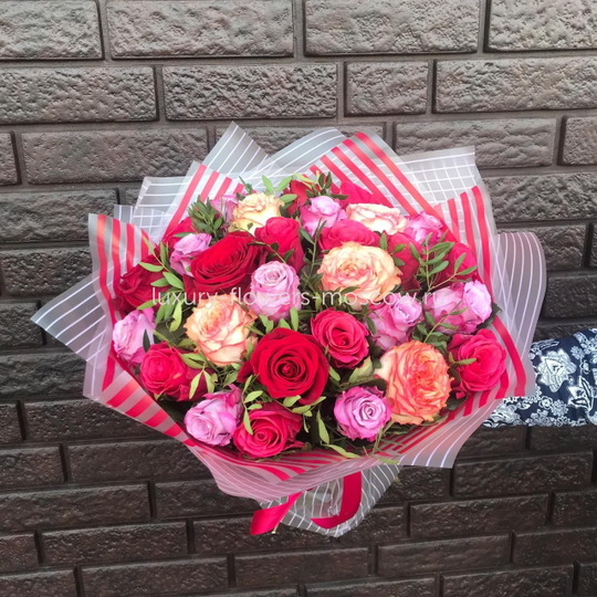 Мини микс из роз 67