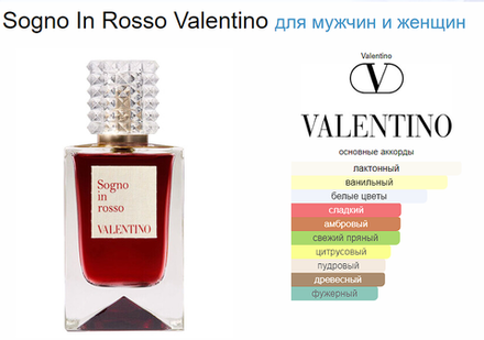 Valentino Sogno In Rosso 100ml (duty free парфюмерия)