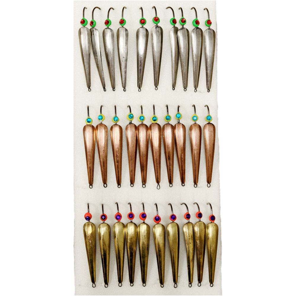 Набор блесен "Игра" (упаковка 30 штук)