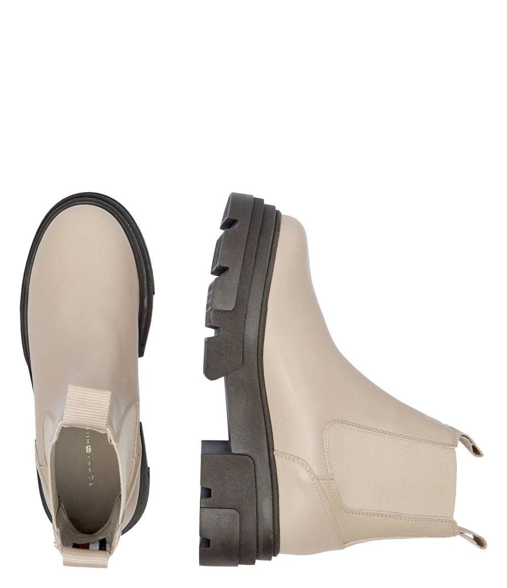 Кожаные челси CHELSEA Tommy Hilfiger - кремовый(FW0FW08089)