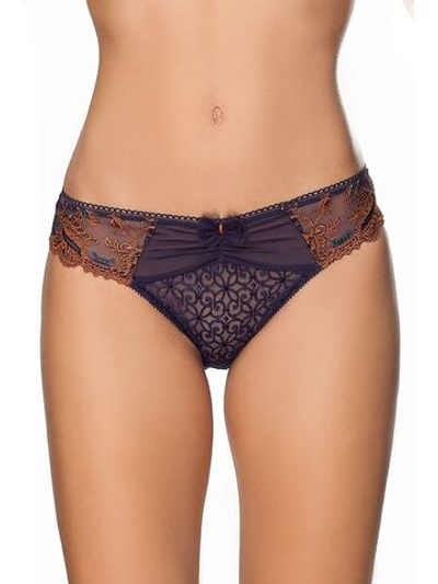 Трусы-слипы Pompadour с изящной вышивкой (Размер: 42) (Цвет: черный)