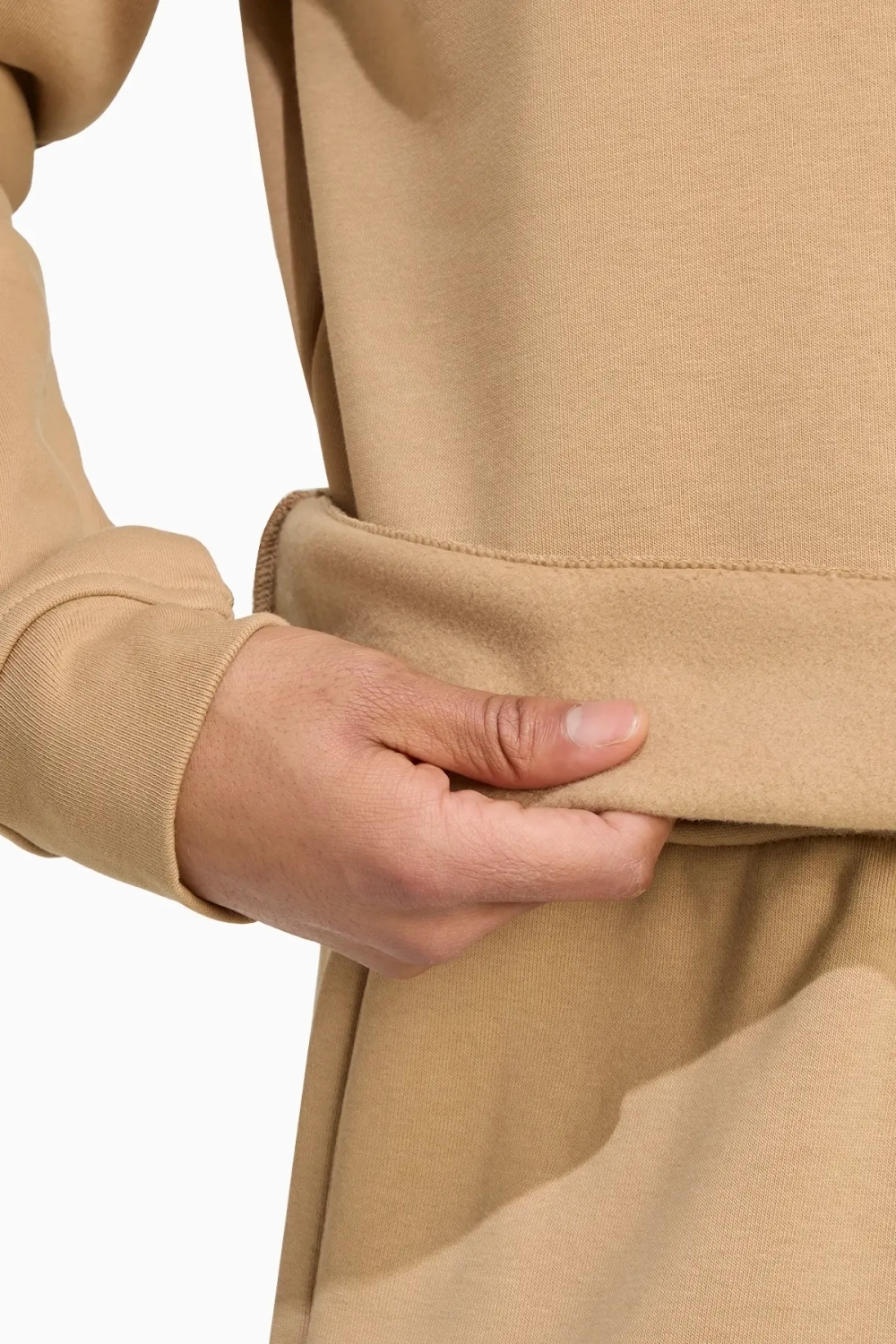 Кофта adidas Trefoil Essentials Crew - бежевый