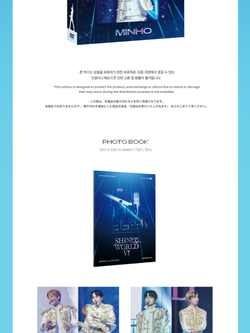 видео SHINee - PERFECT ILLUMINATION : SHINEE'S BACK WORLD VI DVD MINHO Version