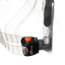 Маска для плавания SALVAS Phoenix Mask CA520S2NYSTH, размер взрослый, черно-серебристый
