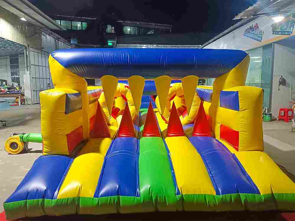 Надувная полоса препятствий «Веселые старты», без горки