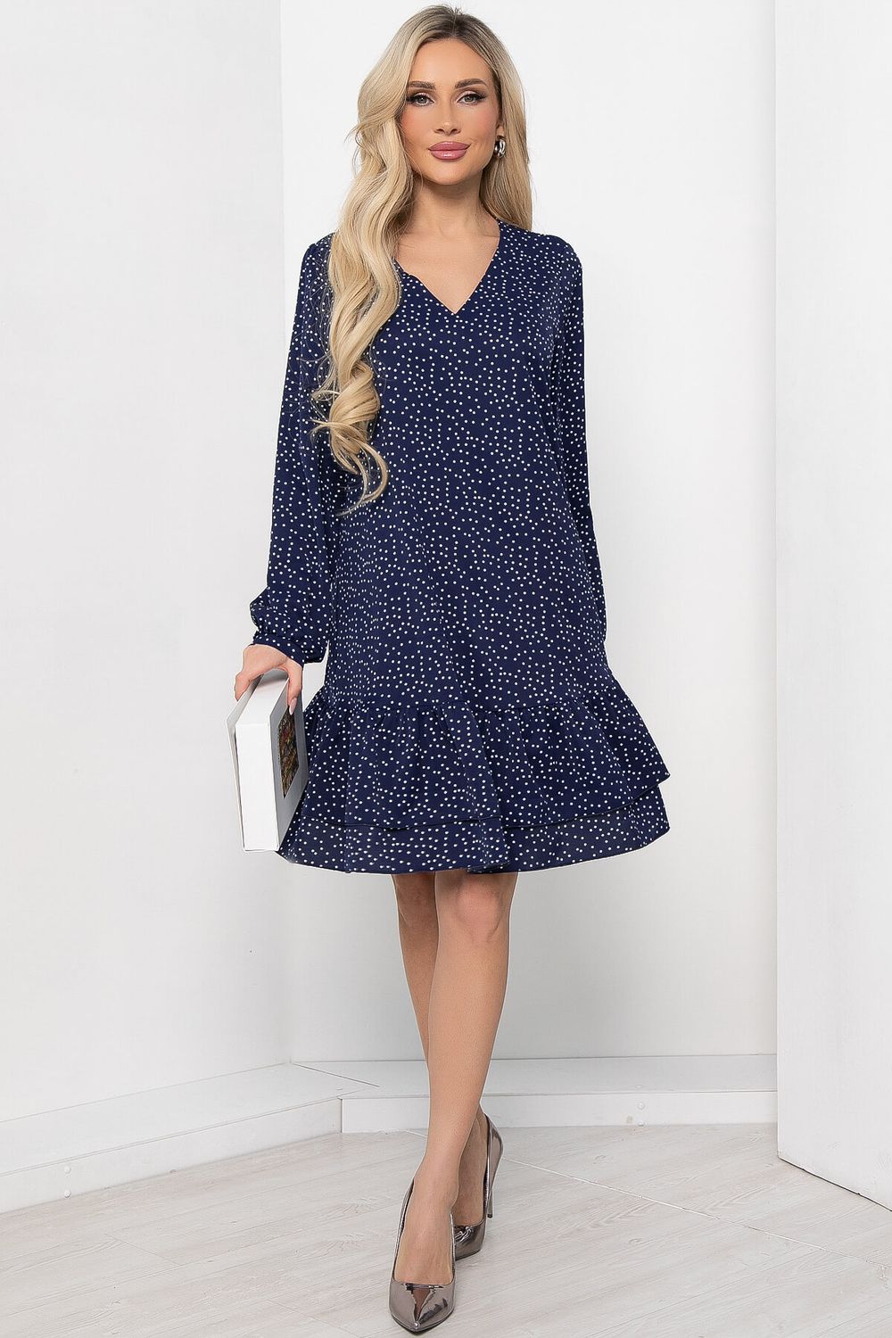 Платье "Дженнифер" (синее) П8491 LT Collection