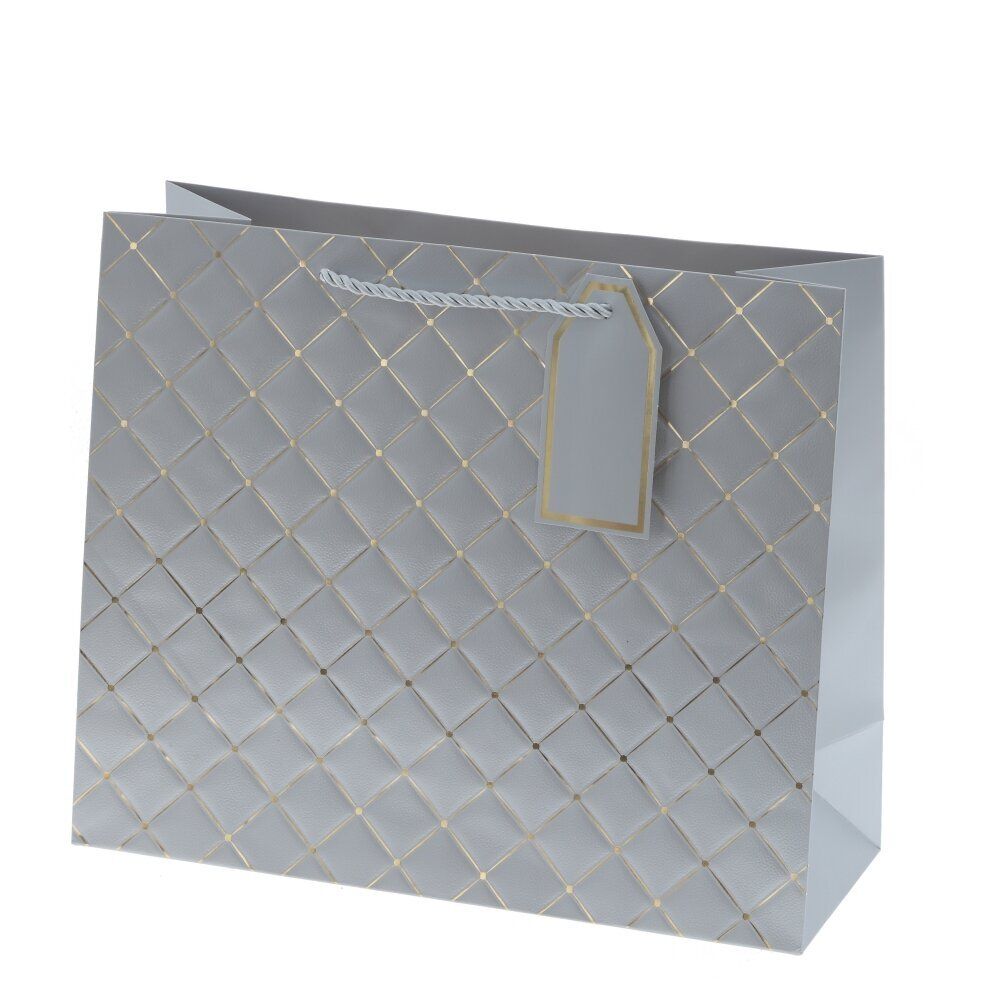 GAEM Пакет подарочный (бумага 210г/м2, блок 12шт), L31 W12 H26 см, 6в.