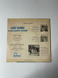 Винтажная виниловая пластинка LP Lucky Blondo Et Les Lucky Stars Sheila (France 1962) 7 дюймов
