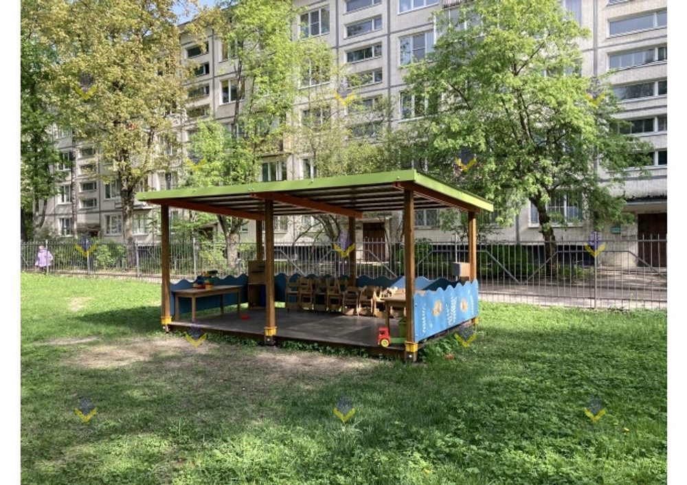 Беседка большая