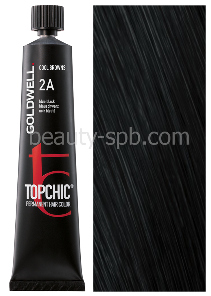 Goldwell Topchic 2A иссиня-черный 60 мл