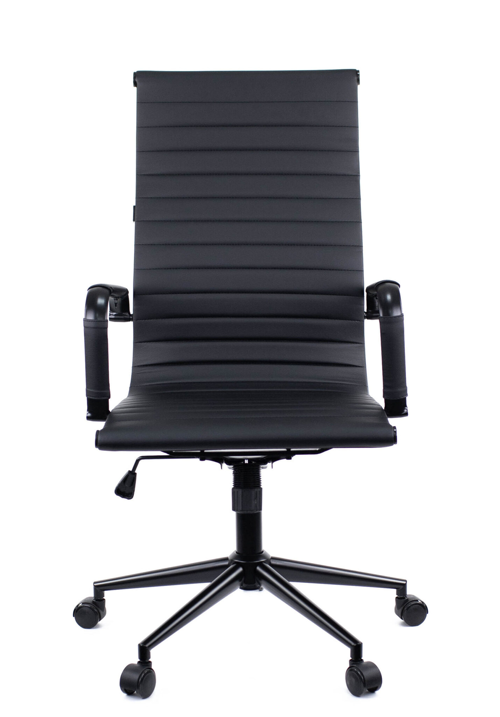 Кресло руководителя Everprof Rio Black T Экокожа Черный