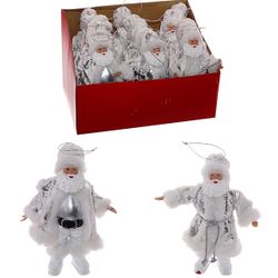 GAEM Украшение новогоднее "Дед Мороз" (блок 12 шт), L10 W4 H16 см, 2в.