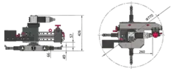 Станок резьбонарезной для труб Kasker LIT-R2