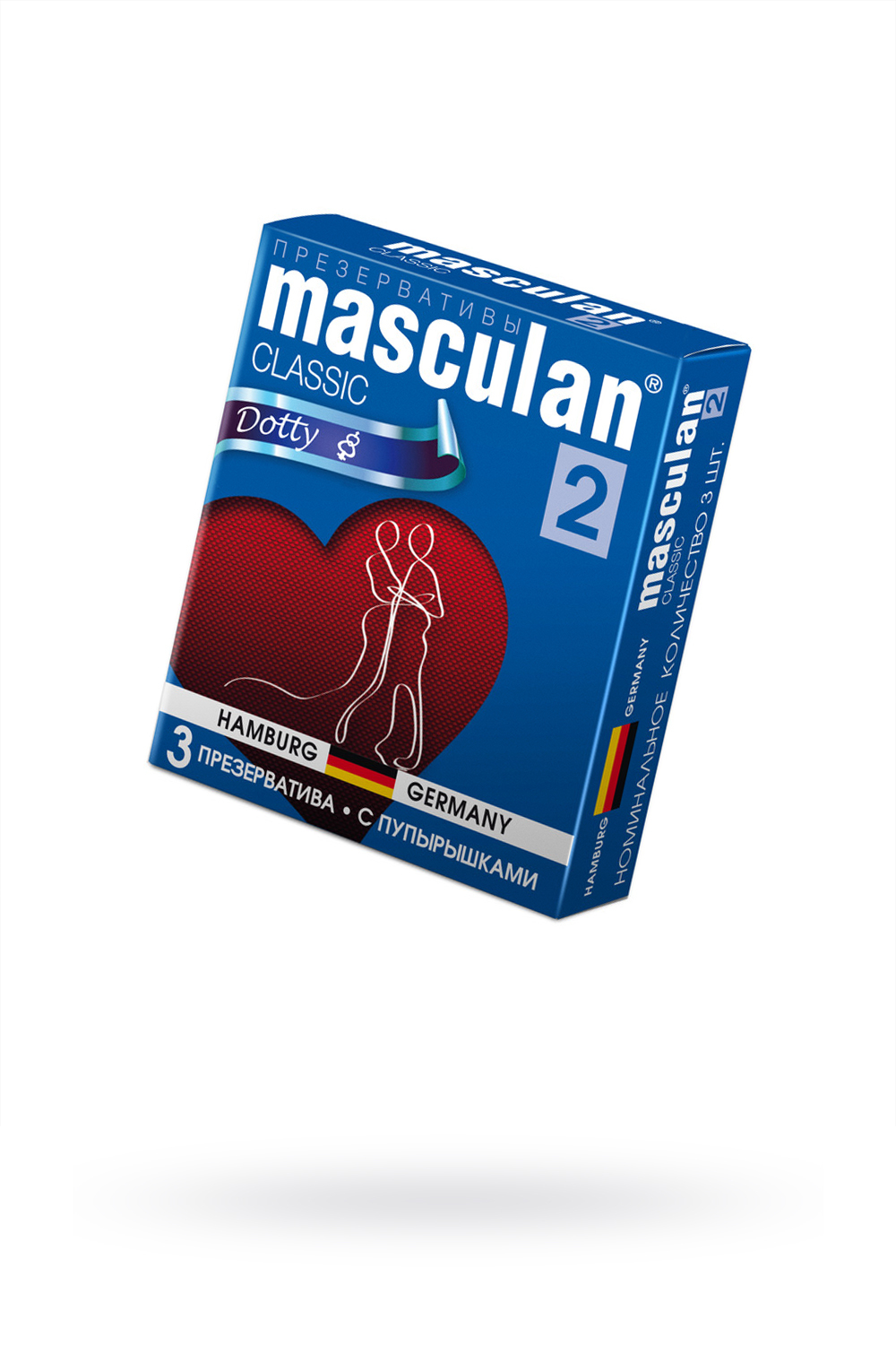 Презервативы Masculan 2 Classic С пупырышками, 3шт