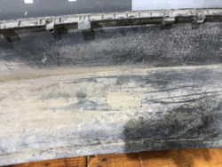 Юбка заднего бампера Kia Rio 3 (QB) 11-15 Б/У Оригинал 866124Y000