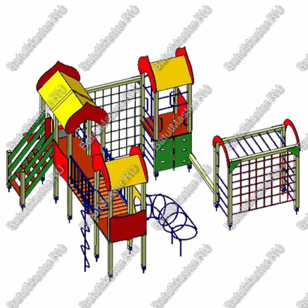 Модульный игровой комплекс «Весёлый маршрут»